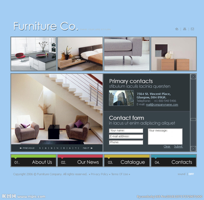 創(chuàng)意網(wǎng)頁設(shè)計圖片 點燃視覺靈感，打造非凡用戶體驗